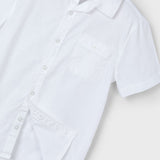 Camicia Elegante Mezza Manica In Cotone Bambino MAYORAL 3112