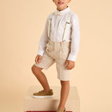 Camicia Manica Lunga In Lino Bambino MAYORAL 3121