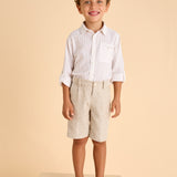 Bermuda Elegante In Lino Bambino MAYORAL 3217