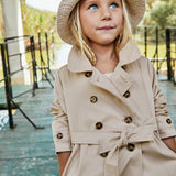 Giacca Modello Trench Con Fiocco Bambina MAYORAL 3413