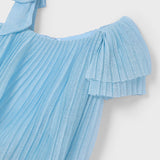 Abito Asimmetrico Plissettato Bambina MAYORAL 3912