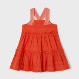 Abito Con Bretelle In Cotone Bambina MAYORAL 3942