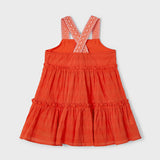 Abito Con Bretelle In Cotone Bambina MAYORAL 3942