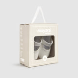 Scarpe Da Culla Modello Ballerina In Ecopelle Neonata MAYORAL 9903