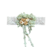 Fascia In Pizzo Con Fiori Neonata MIMILU' 190C