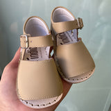 Sandali Modello Minorchine in Pelle Neonato/a INDICE 1449