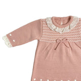 Abito Manica Lunga In Tessuto Anallergico Neonata BABY FASHION 529.10V