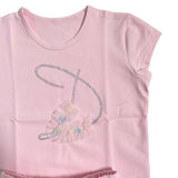 Completo Con Gonna In Tulle E T-Shirt Bambina DAGA M9722