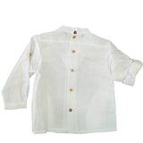 Langärmliges Hemd aus Leinenmischung mit Taschen Baby COCOTE 41086
