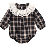 Pagliaccetto In Caldo Cotone A Quadri Neonata CALAMARO 32510