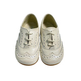 Scarpe Primi Passi Modello Francesina In Pelle Satinata Neonato PANYNO B3215P