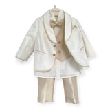 Completo Elegante In Raso Con Giacca Neonato LES ETOILES CLAUDIO