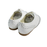 Scarpe Primi Passi Modello Francesina In Pelle Satinata Bambino RIZITOS B3215R