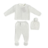 Zerbrochener Strampler mit Mütze aus hypoallergenem Acrylstoff für Neugeborene BABY FASHION 5201