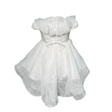 Abito Elegante Mezza Manica In Pizzo Neonata PETIT 2016041