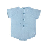 Pagliaccetto In Filo Di Cotone Traforato Neonato CONDOR 55925