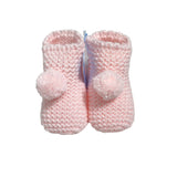 Calzini Scarpetta In Caldo Cotone Con Pon Pon  Neonato/a SARDON  VE332