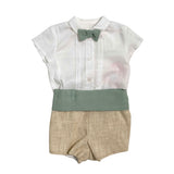 Completo Con Bermuda E Camicia Neonato DEL SUR 0283