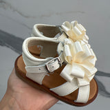 Sandali Primi Passi In Pelle Con Fiore Bambina PANYNO B3633