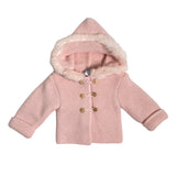 Cappotto Doppiato Tricot Con Cappuccio Con Pelliccia Neonato/a SARDON VE317