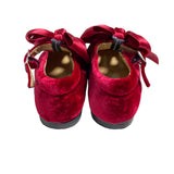 Scarpe Primi Passi Con Occhielli E Fiocco In Velluto Neonata RIZITOS B3307V