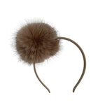 Cerchietto Con Pompon In Volpe Bambina FURFANTE FE1309BP