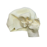 Acryl-Baskenmütze mit Samtschleife für Mädchen CONDOR 50100F