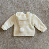 Cappotto Doppiato Con Cappuccio In Maglia Neonato/a BABY FASHION 550.6