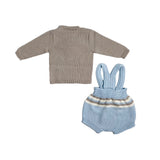 Babyoverall-Set aus 100 % Wolle WEDOBLE I2306301B
