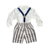 Warmes Baumwollset mit TETO- und TATTA-Baby-Bermudashorts CB5480