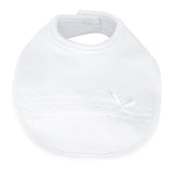 Set Of 2 Cotton Bibs With Lace For Babies SQUID 74021