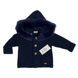 Cappottino con Cappuccio con Ecopelliccia Invernale per  Neonati RAHIGO 232127