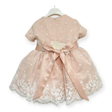 Abito Elegante Mezza Manica In Tulle Neonata BUFI B0436