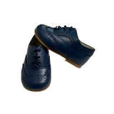 Scarpe Primi Passi Modello Francesina Con Lacci Neonato PANYNO B3422