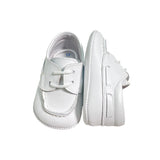 Scarpe Da Culla in Pelle Con Lacci Neonato INDICE 1656