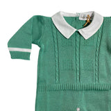 Tutina Intera In Filo Di Cotone Neonato BEBE' MARGO' B03640