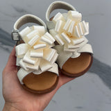 Sandali Primi Passi In Pelle Con Fiore Bambina PANYNO B3633