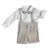 Completo Elegante Con Panciotto Neonato NINNAOH E24COM226