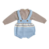 Babyoverall-Set aus 100 % Wolle WEDOBLE I2306301B