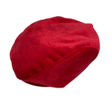 Coppola In Velluto Rosso Neonato ISABEL C486