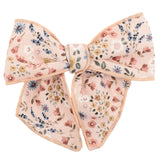 Fermaglio A Becco Di Cicogna Con Fiocco Bambina CALAMARO 77112