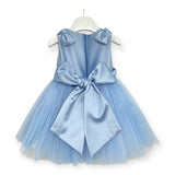 Abito Elegante Smanicato In Tulle Neonata ISABEL F171