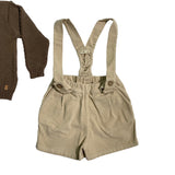 Set mit Bermudashorts und Wollpullover für Neugeborene WEDOBLE I2308301C