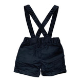 Bermuda Shorts With Braces In Newborn Velvet A&J 318