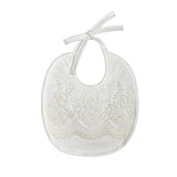 Bavetta In Cotone Con Pizzo Neonata TETO E TATTA BA6100