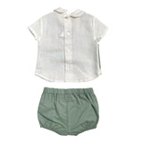Completo Con Culotte E Camicia Neonato DEL SUR 0036