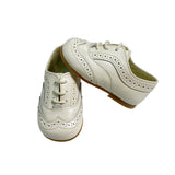 Scarpe Primi Passi Modello Francesina In Pelle Satinata Neonato PANYNO B3215P