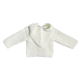 Strickjacke mit Kapuze aus hypoallergenem Acrylstoff für Neugeborene BABY FASHION 51012