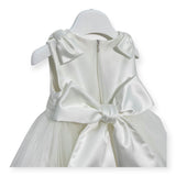 Abito Elegante Smanicato In Tulle Neonata ISABEL F171