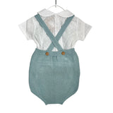 Completo Con Pagliaccetto E Camicia In Cotone Neonato/a BABY FASHION 622.2